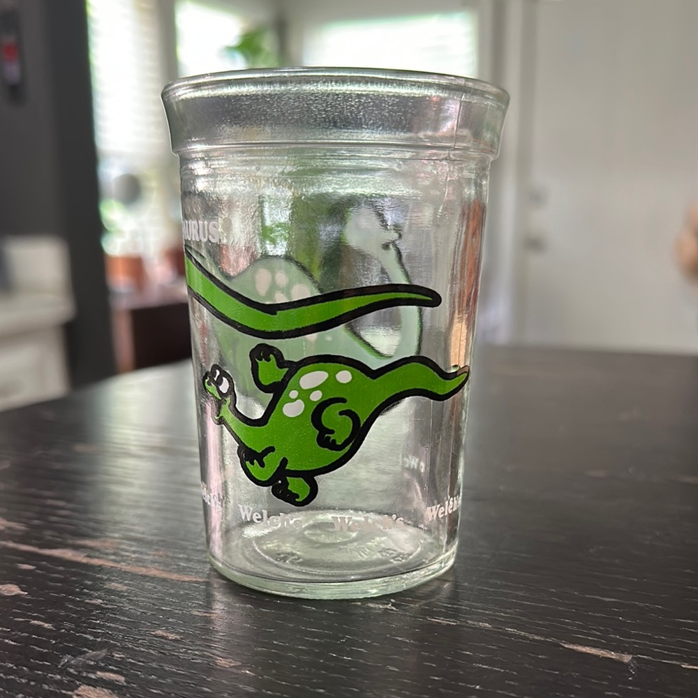 Welch’s 1988 Jelly Jar - Brontosaurus